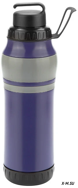 Фляга CB-15092TX 500мл с емкостью для льда полипропилен синяя 550032 Фляга CB-15092TX 500мл с емкостью для льда полипропилен синяя 550032