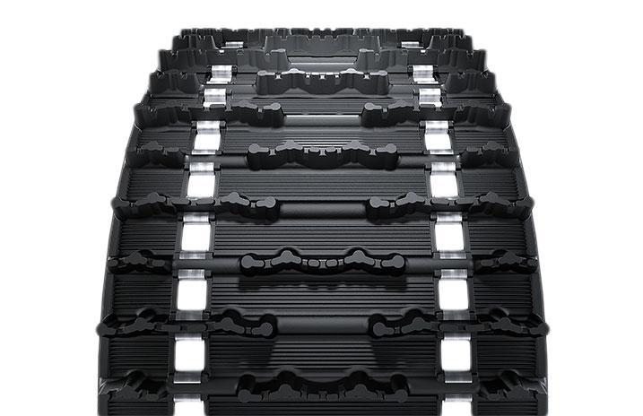 Гусеница увеличенного зацепа 22мм для снегохода МорозL/Буран АДЕ/ШИХАН Д  Полярник (73 шага)