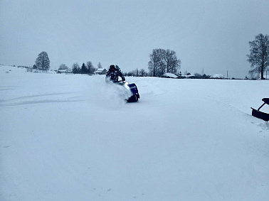 Мотобуксировщик Альбатрос-XLV 9 тележки, 1450 мм