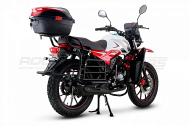 Мотоцикл дорожный ROCKOT QUEST 150 (белый/красный глянцевый, ЭПТС)