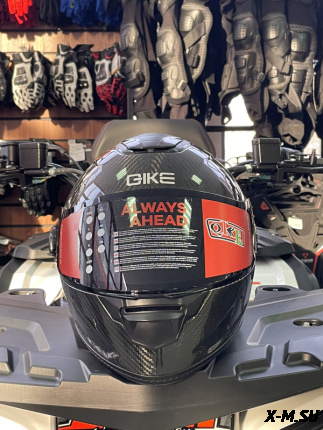 Шлем интеграл HETOSHI DOT CARBON FIBER XD1-472 цв.Черный р. XL