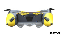 Лодка надувная SKAT TRITON 430NDFi с интегрированным фальшбортом