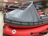 Носовой тент MISHIMO 390 FAMILY PRO/LITE/LITE DF т.серый