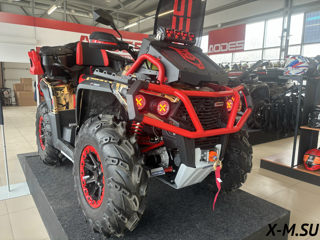 Квадроцикл AODES PATHCROSS MAX 1000 MUD PRO XE LCD двухместный (RATTLESNAKE)