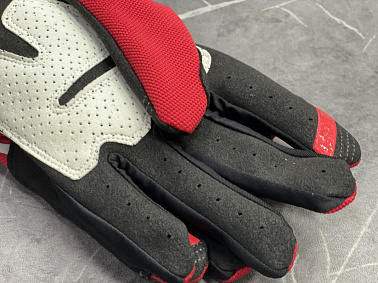 Перчатки взрослые 100% XD2-11 цв. Красный р. XL