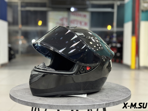 Шлем интеграл HETOSHI XD1-91 цв. Черный глянцевый  р. L 