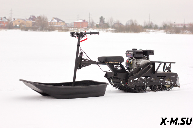 Мотобуксировщик Мухтар 7 Мини
