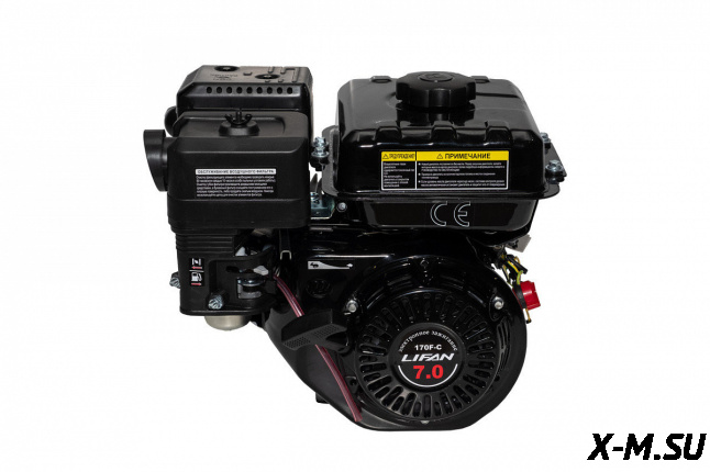 Двигатель Lifan 170F-R D20, 3А