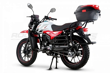 Мотоцикл дорожный ROCKOT QUEST 150 (белый/красный глянцевый, ЭПТС)