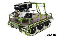 Мотобуксировщик вездеход KOiRA T9 R (понижающий редуктор)