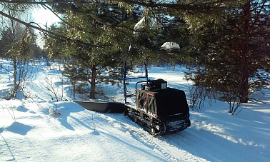 Мотобуксировщик ЮКОН 500 ЛОНГ 17 л.с.