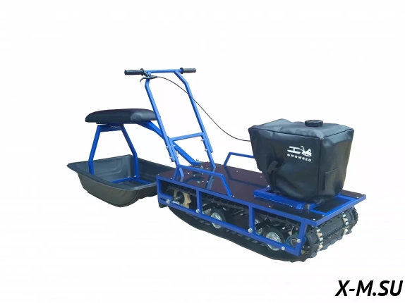 Мотобуксировщик Альбатрос-L 9 PRO с фарой