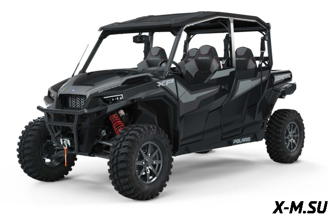 Мотовездеход POLARIS General XP 4 1000 Deluxe - Super Graphite (2021)