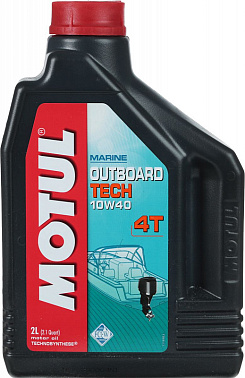 Масло моторное 10w40 4Т Outboard TECH 2л 