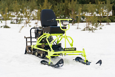 Мотобуксировщик Волчок 6.5 лс, редуктор