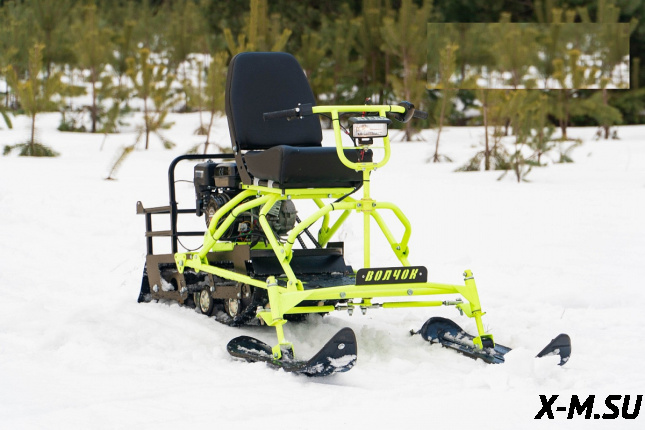 Мотобуксировщик Волчок 6.5 лс, редуктор