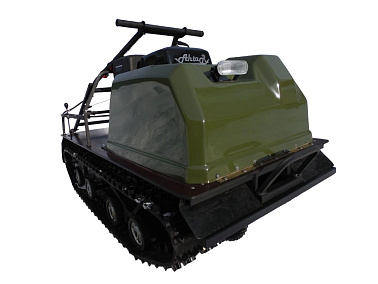 Мотобуксировщик Ahtar SLR9 (c реверс-вариатором Буран, электростартер)