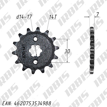 Звезда ведущая (428-14Т) 139FMB,147FMH,152FMI,154FMI std