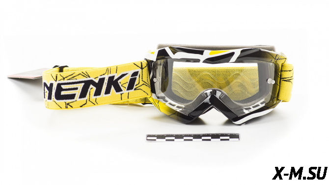 Очки Мотокросс детские NENKI NK-1018 желтые