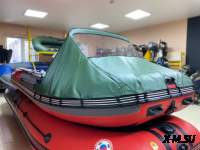 Носовой тент MISHIMO 390 FAMILY PRO/LITE/LITE DF зеленый