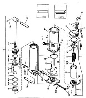 Электрические компоненты (длинные-S/N-0C160936 и выше) 2-Х ТАКТНОГО ПЛМ MERCURY 50EO Серийный номер от 0B122930 до 0D000749