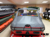 Носовой тент MISHIMO 380 RAPID, RAPID PRO т.серый