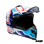 Шлем XP-20 MO Design Bianco/Blue/Rosso (1.1)