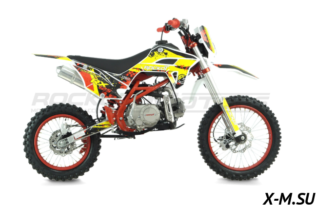 Питбайк ROCKOT BASIC 125E Jokester 2.0 (механ. сцепл., эл. стартер, 17/14)