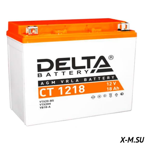 Аккумуляторная батарея 12V18Ah 177/88/154 Delta Аккумуляторная батарея 12V18Ah 177/88/154 Delta