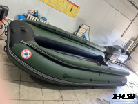 Лодка MISHIMO FAMILY LITE 430 Зелено-Черный