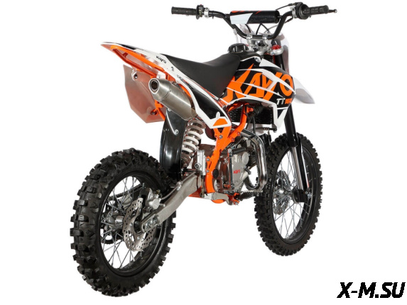 Питбайк KAYO TT160 17/14 KRZ (механ. сцепл., кикстартер 2022 г.)