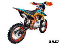 Питбайк KAYO EVOLUTION K125EM 17/14 KRZ (механ. сцепл., эл. стартер 2024 г.)