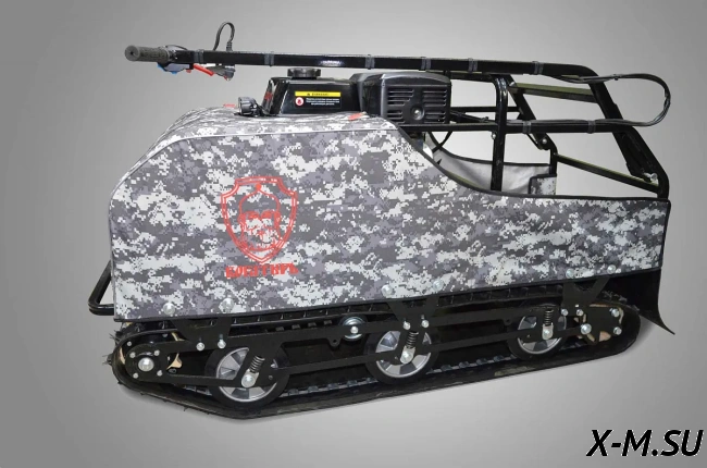 Мотобуксировщик "Богатырь" 15R