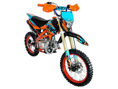 Питбайк KAYO EVOLUTION K125EM 17/14 KRZ (механ. сцепл., эл. стартер 2024 г.)