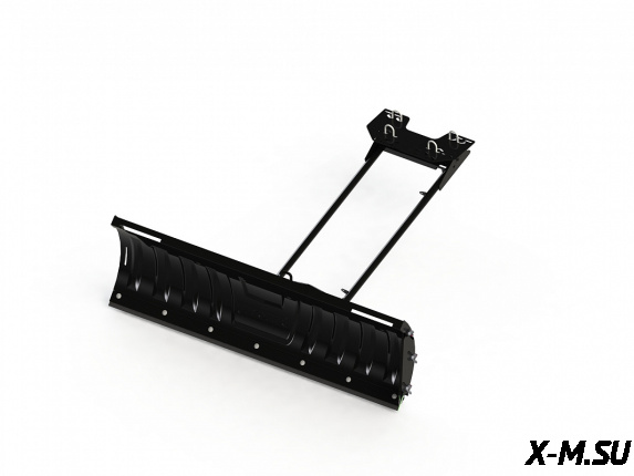 Отвал для снега с универ. креплением (черный) 150 мм