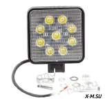 Фара LED квадратная 27w 9x3w