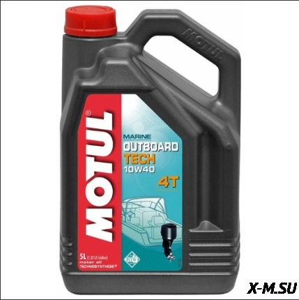 Масло моторное 10w40 4Т Outboard TECH 5л Р