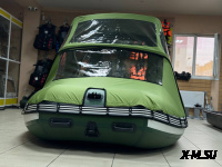 Ходовой комб. (носовой+основной) тент MISHIMO 400 RAPID, RAPID PRO зеленый