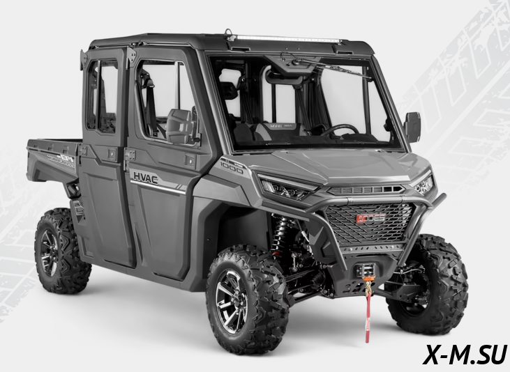 Мотовездеход (UTV/БАГГИ) AODES Workcross 1000cc-6 HVAC 2025