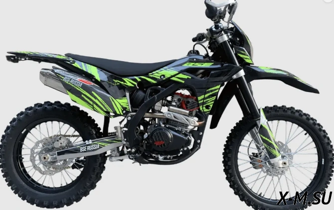 Эндуро / кросс мотоцикл BSE Z5 21/18 Neon Black
