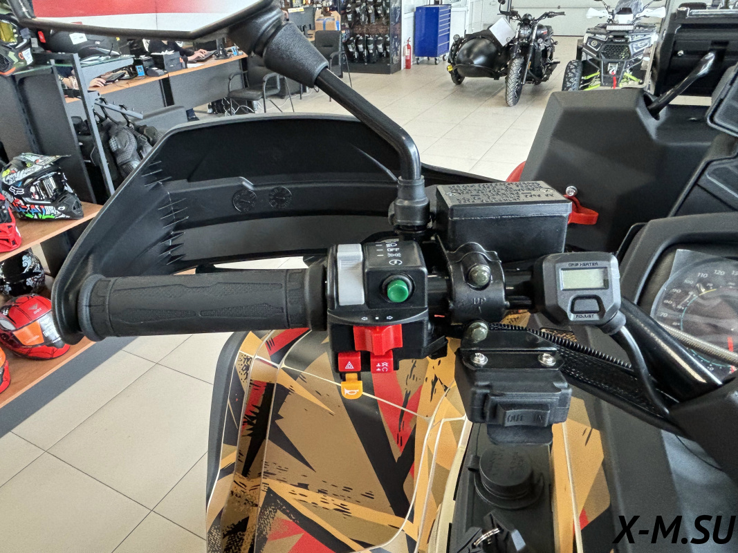 Квадроцикл AODES PATHCROSS MAX 1000 MUD PRO XE LCD двухместный (RATTLESNAKE)