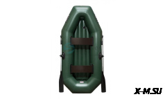 Лодка ПВХ &quot;Skiff-280&quot; (надувное дно) гребная