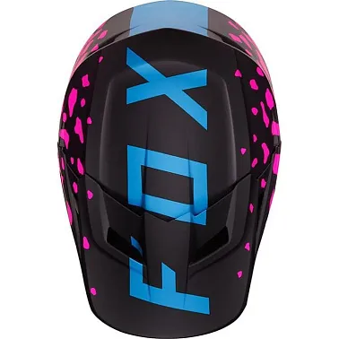 Козырек к шлему Fox V1 Helmet Visor Grav Black/Pink