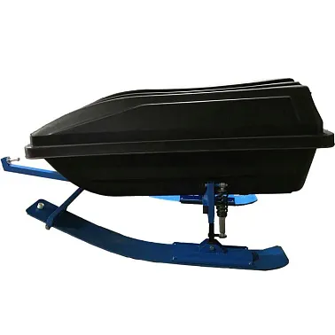 Сани Люкс на лыжах с крышкой ПРЕМИУМ