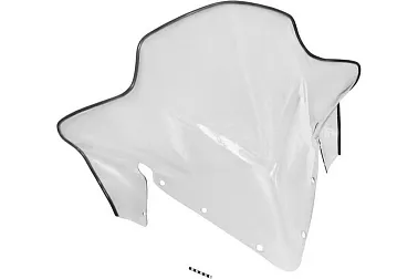 Стекло ветровое для снегохода POLARIS VOYAGER 600, INDY VOYAGER 550 (2014) (выс.52см, толщ.2мм,ПЭТг)